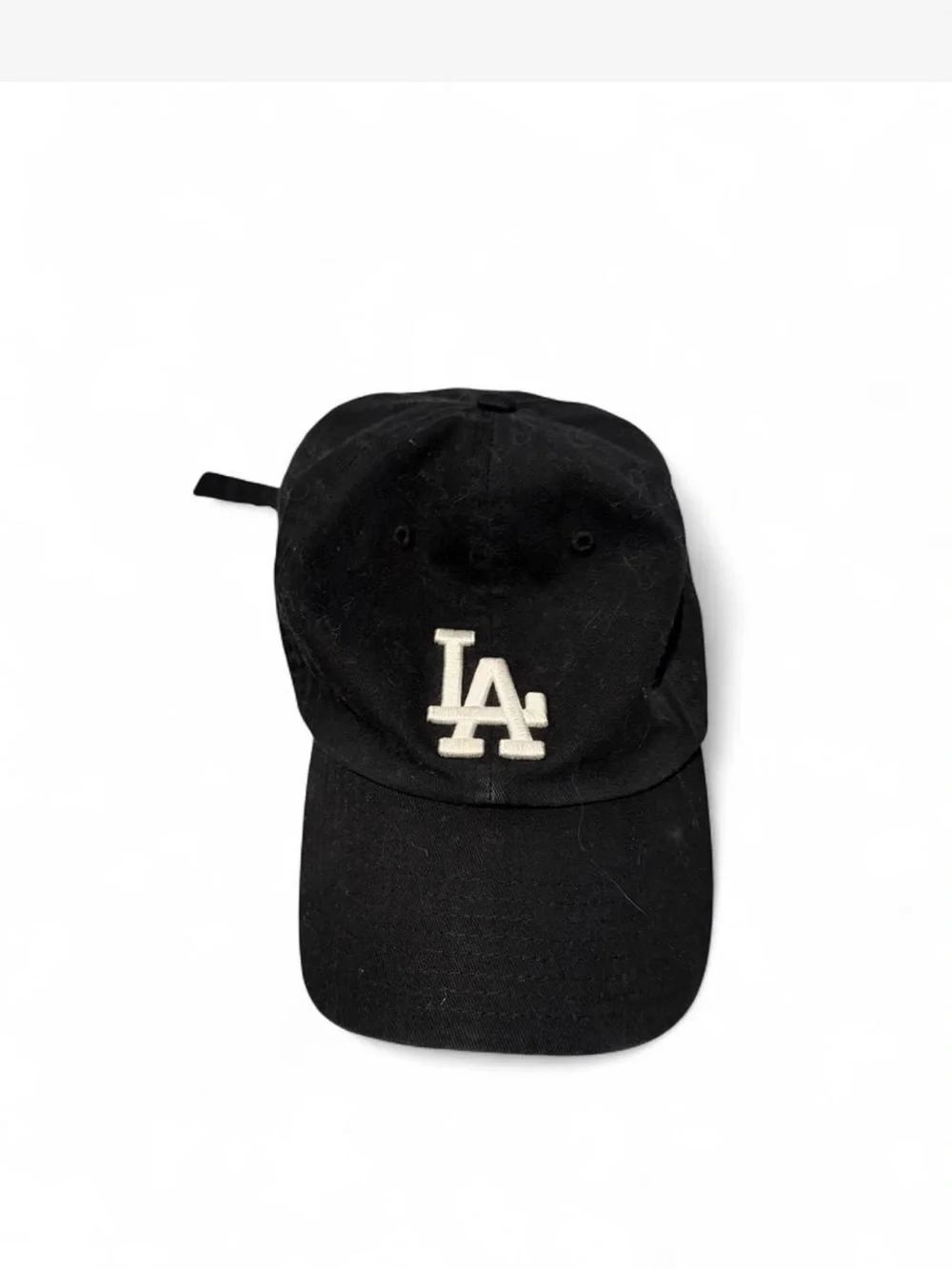 Unisex Black LA Baseball Cap - Classic Logo
